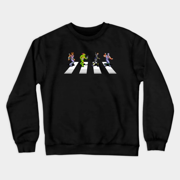 Ninja Road Crewneck Sweatshirt by CCDesign